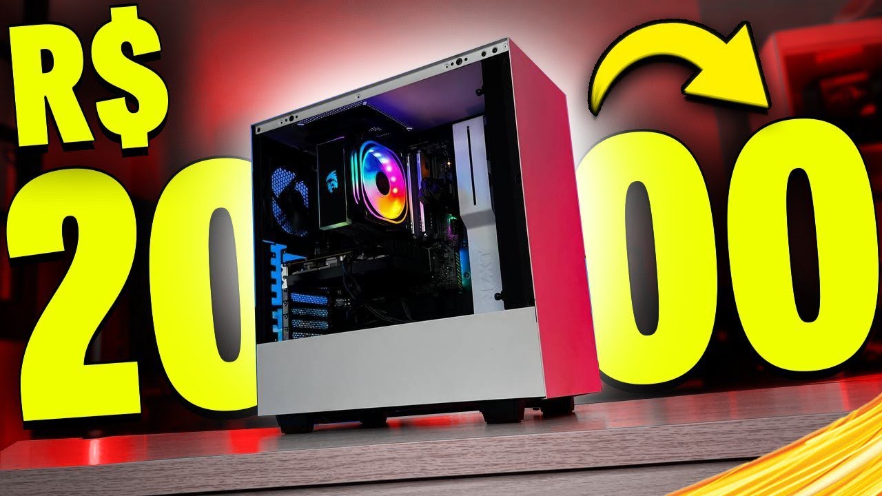 ESSE PC GAMER DE 2000 REAIS RODA TUDO E &Eacute; FANT&Aacute;STICO (INSUPER&Aacute;VEL)! TESTE EM JOGOS PESADOS 2023
