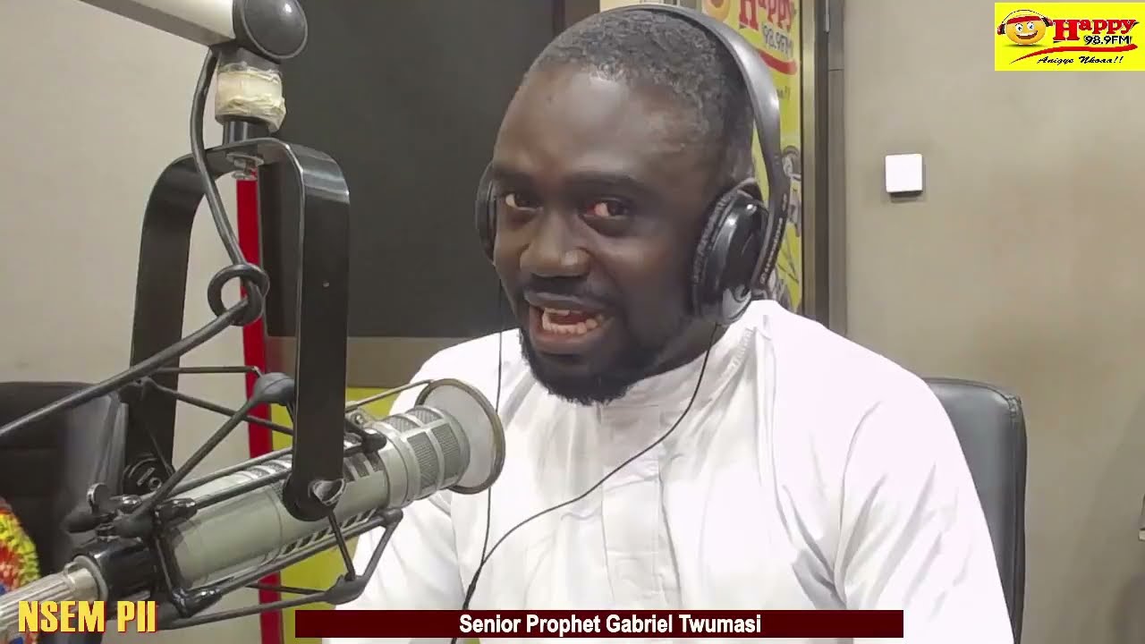 Senior Prophet Gabriel Twumasi teaches spiritual and physical benefits of parts of a dove