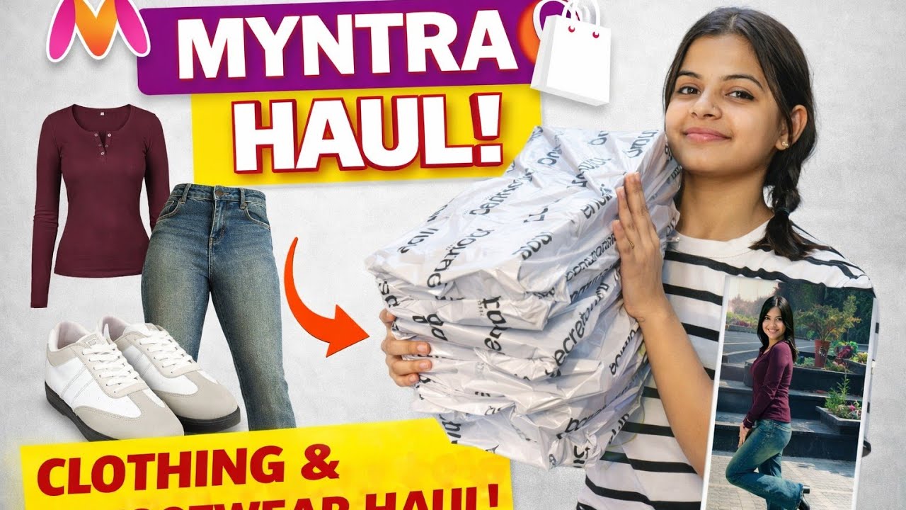 Myntra birthday sale haul | clothing and footwear haul | Boots | Bootcut jeans |