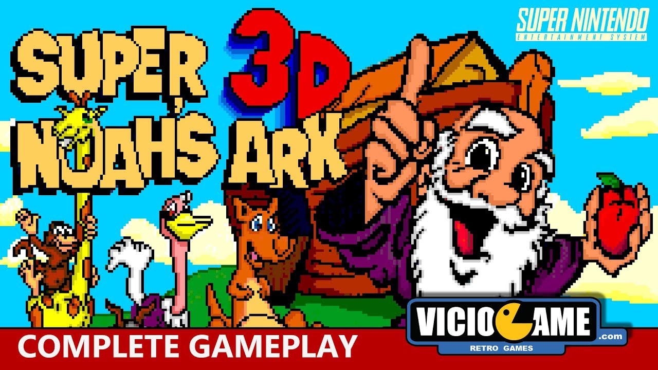🎮 Super 3D Noah's Ark (SNES) Complete Gameplay