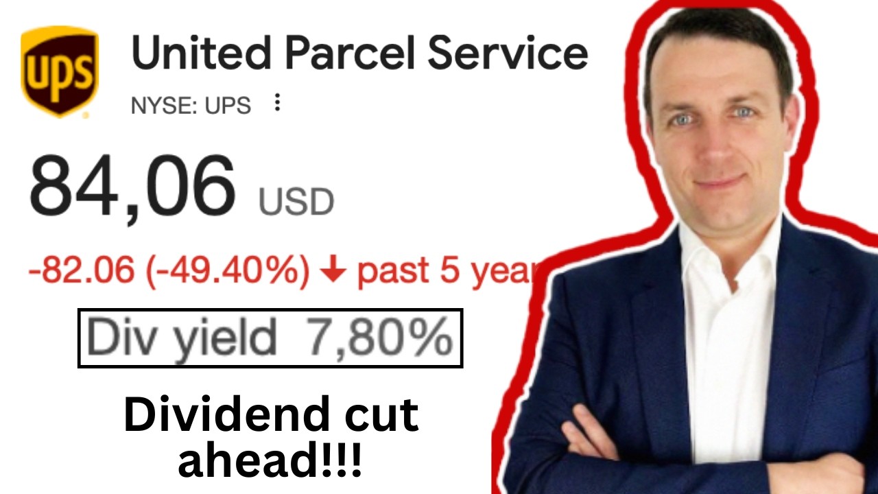 UPS Dividend To Be Cut on Bad Management & Amazon Competition!
