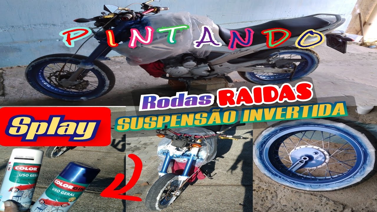 COMO PINTAR RODAS/ SUSPENS&Atilde;O  Parte#1