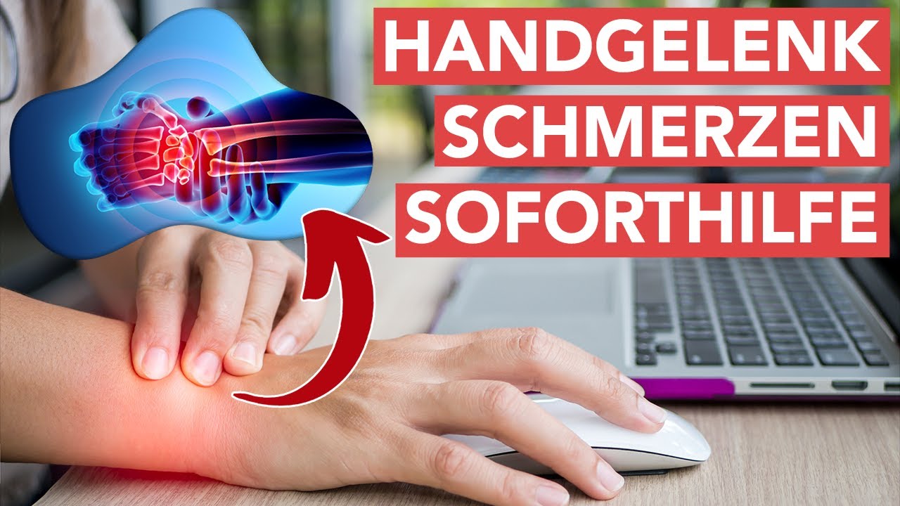 Handgelenkschmerzen: Übungen, die sofort helfen!