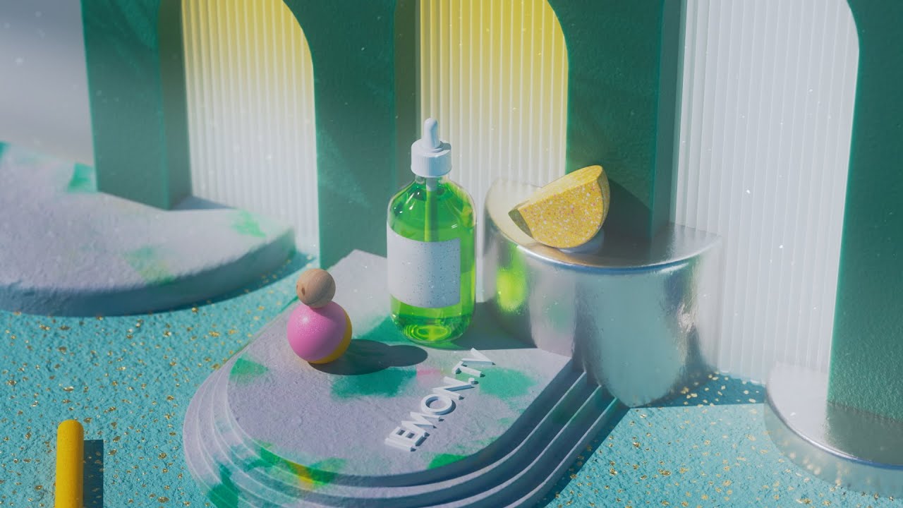 【CINEMA4Dチュートリアル】太陽光でライティングを作る(Redshift)