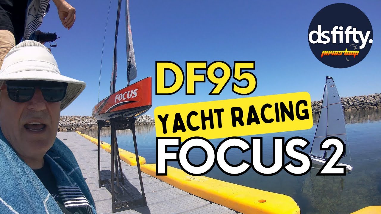 Point Turton RC Sailing - DF95 vs Focus 2