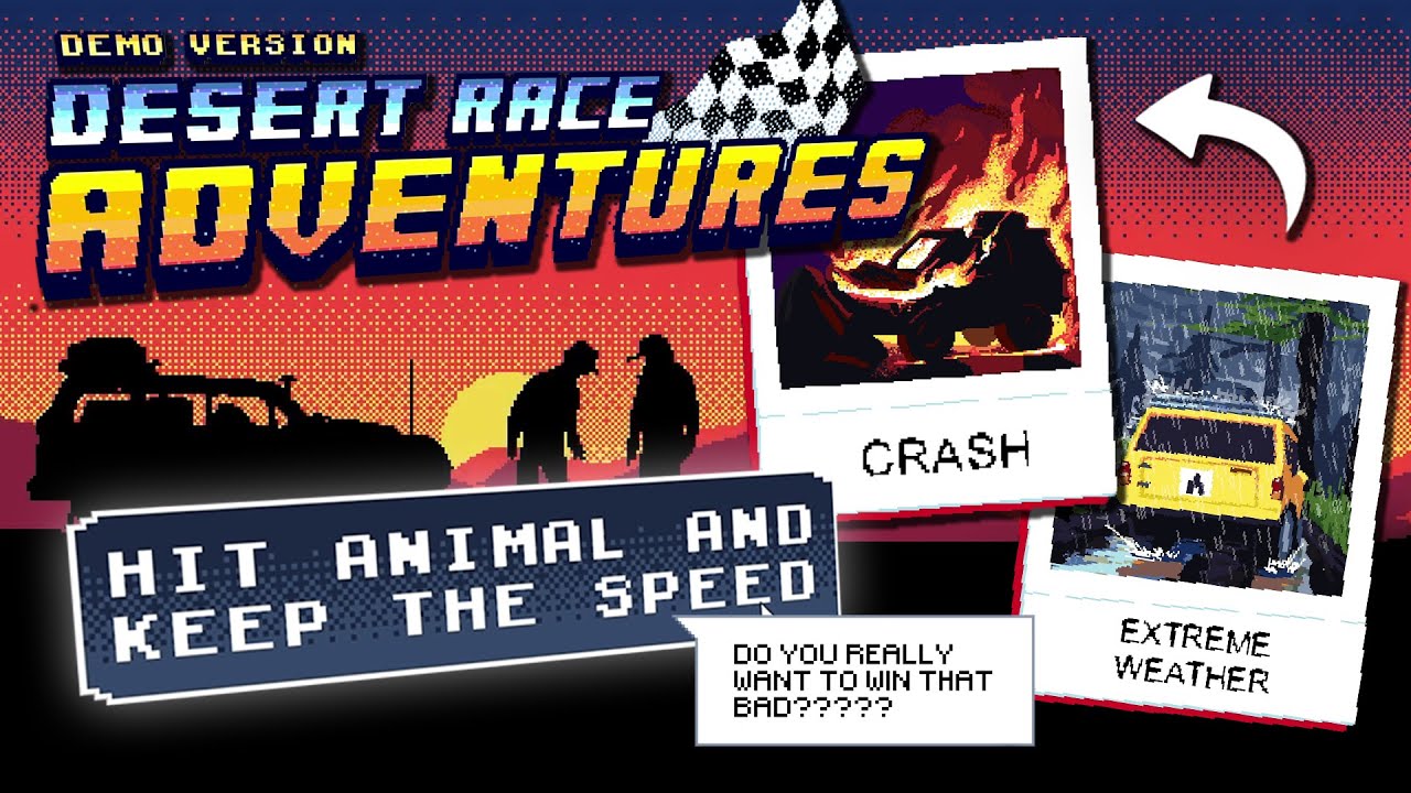 Desert Race Adventures is an Amazing Dakar Rally Roguelike!