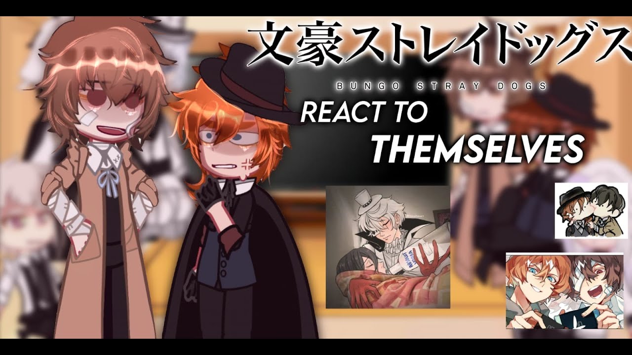 BSD react to eachother‼️ || Fyolai, SSKK and SKK💞 || not canon😰