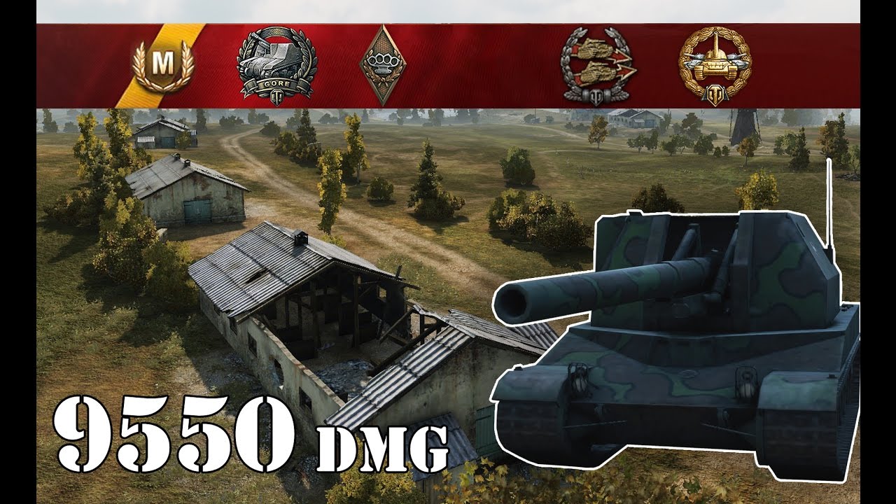 World of Tanks / B-C 155 58 .. 9550 Dmg