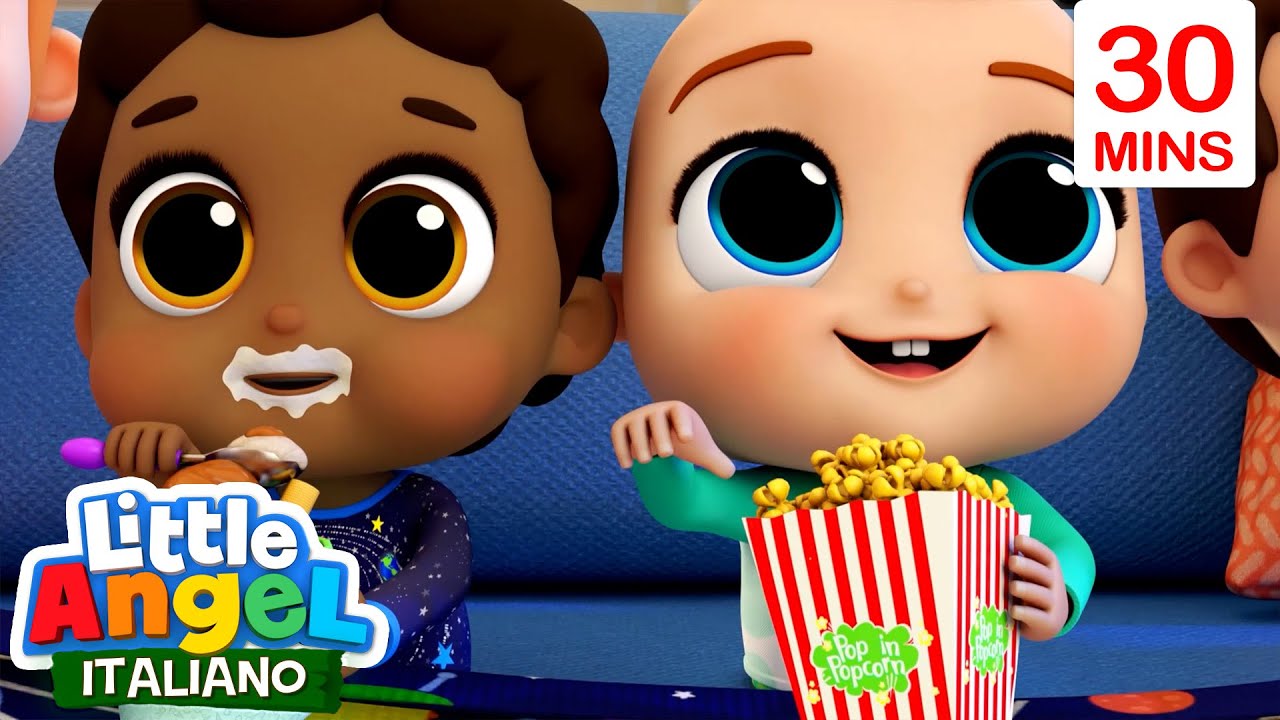 Un Pyjama Party a Casa di Gianni! | Cartoni Animati con Gianni Piccino - Little Angel Italiano