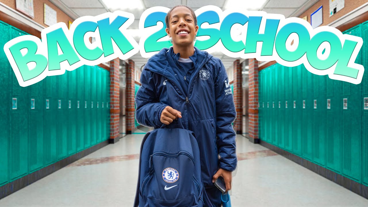 HEZE'S FIRST DAY BACK AT SCHOOL!!! 📝