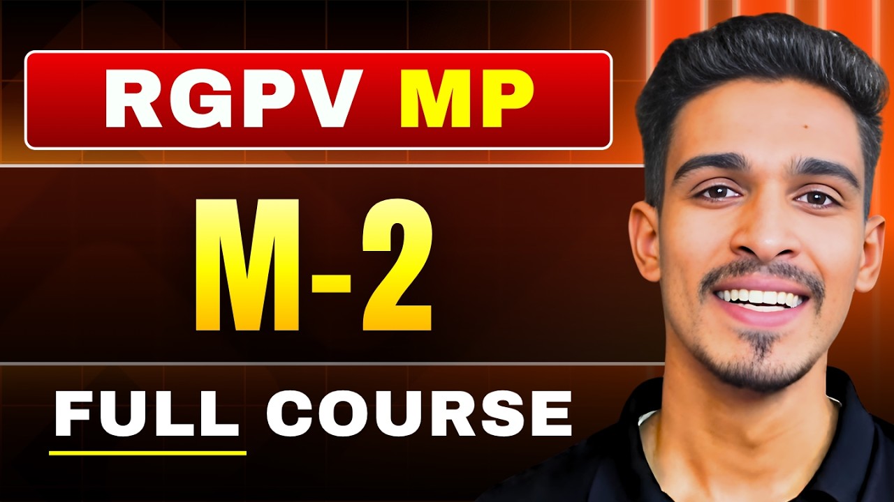 RGPV Engineering Mathematics 2 ( M2 ) | Full Playlist | B Tech 1st Year