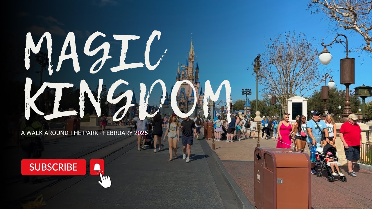 POV: A Walk Around Magic Kingdom - February 2025