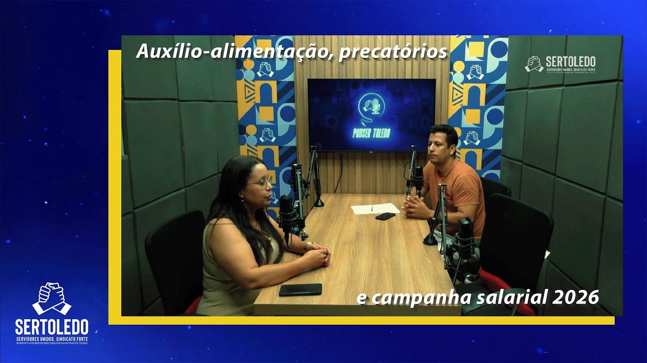 Live do dia 16 de janeiro 2026 - Auxílio-alimentação, precatórios e campanha salarial de 2026