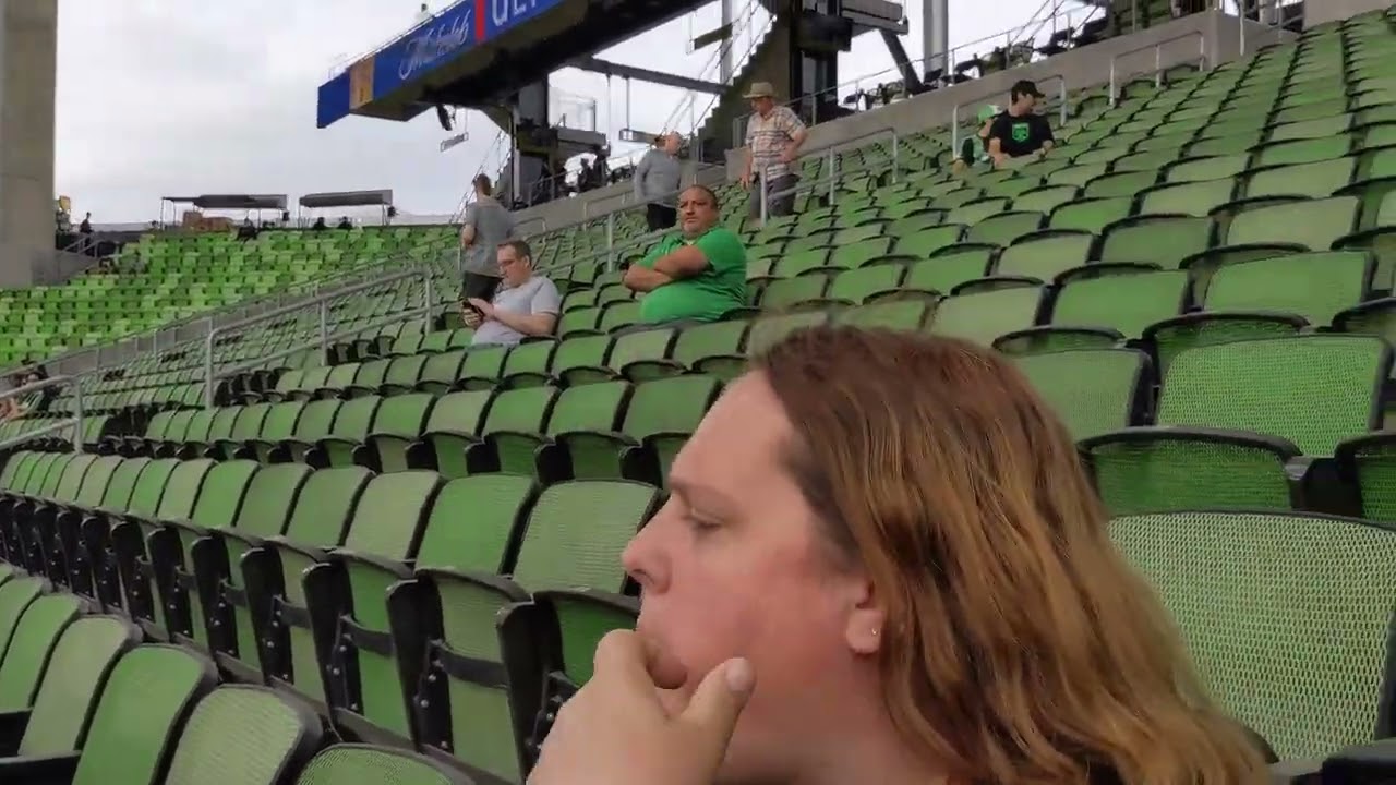 4/10/2022 Austin FC vs Minnesota United - View from Section 130, Row 1, Seat 20