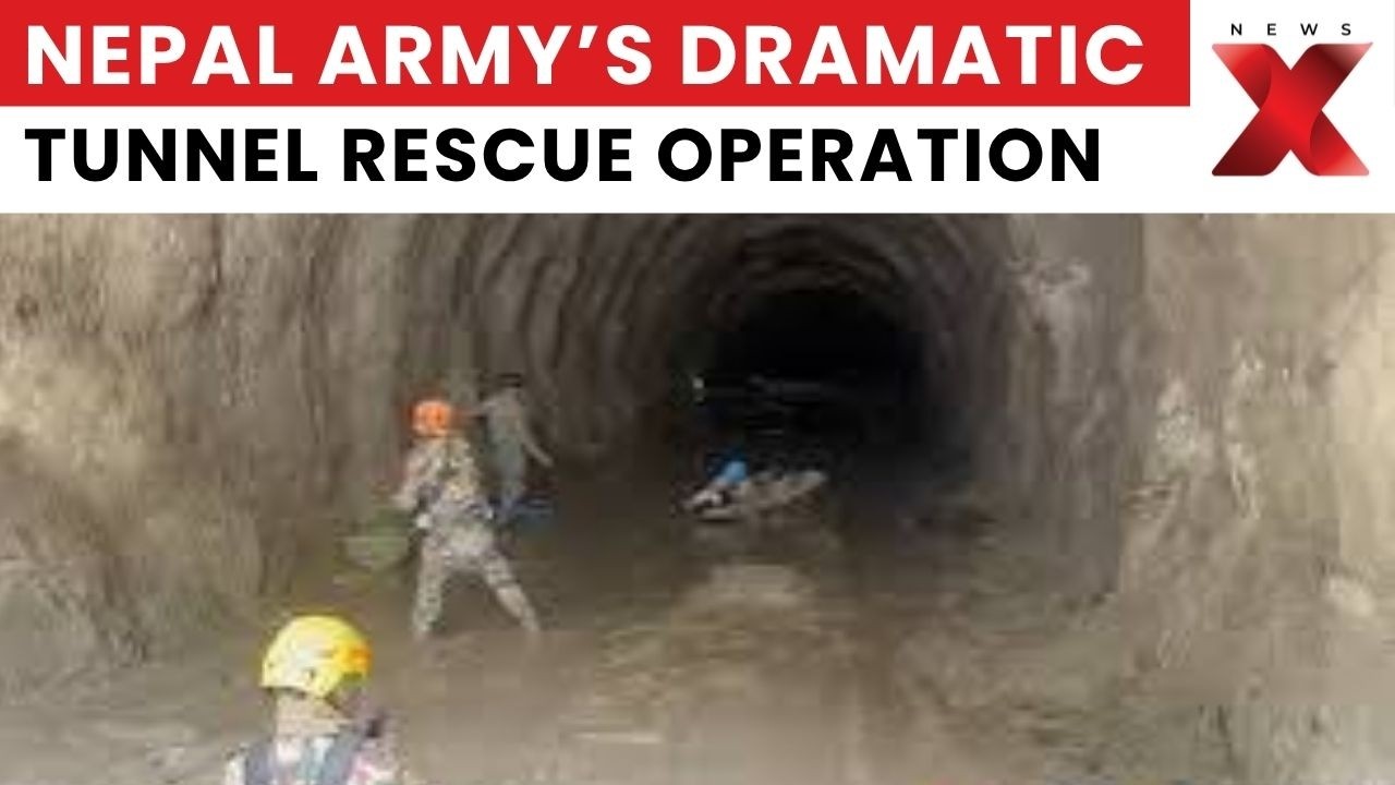 Upper Trishuli Tunnel Rescue: Nepal Army Releases Dramatic Flood Rescue Video | NewsX