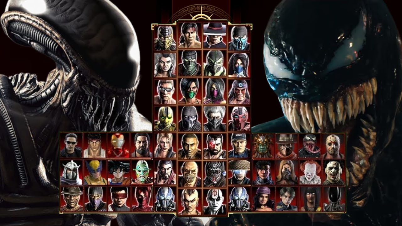 Mortal Kombat 9 - ALIEN MKX & VENOM - Expert Tag Ladder - Gameplay @(1080p) - 60ᶠᵖˢ ✔