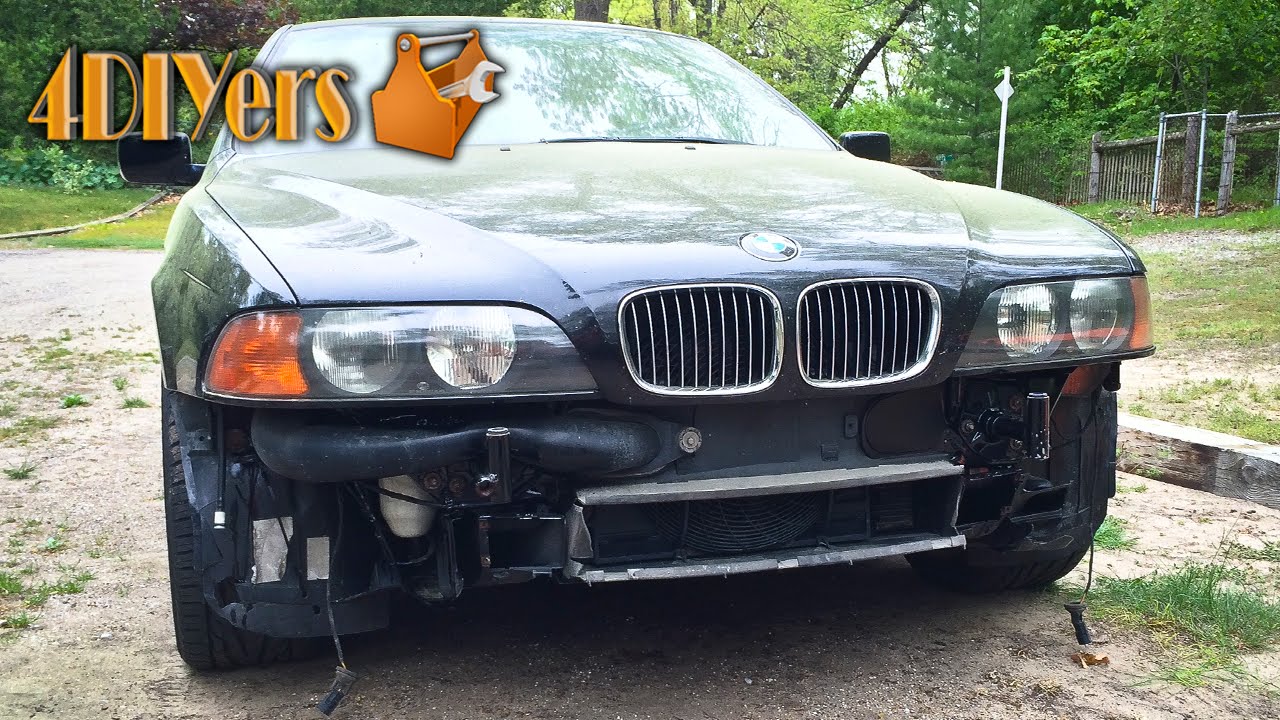 DIY: BMW E39 Front Bumper Removal