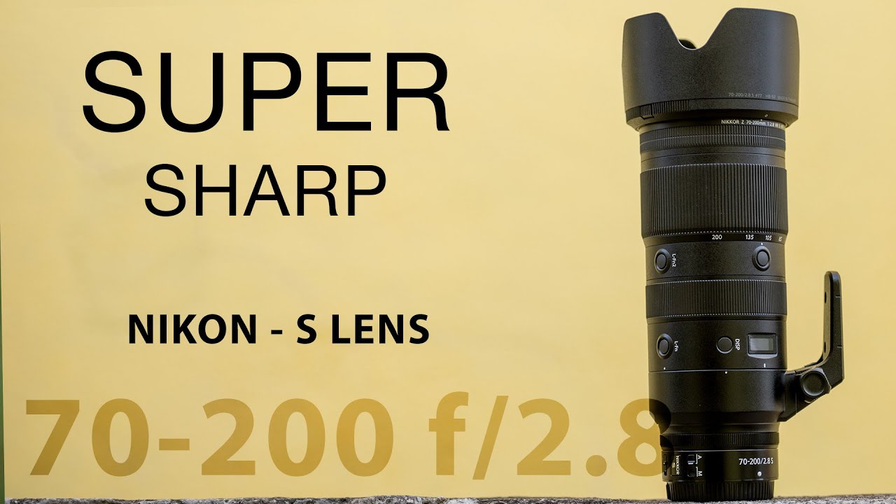 Nikon 70-200 f/2.8 S VR | The Sharpest 70-200 IMO | V2K Reviews
