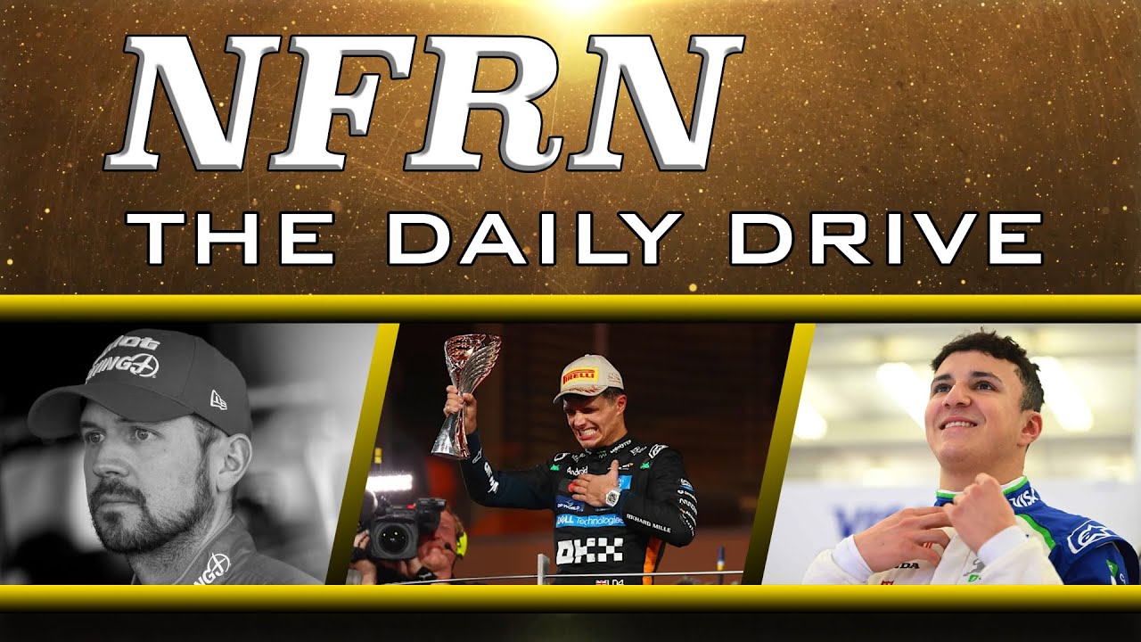 NFRN The Daily Drive 12-8-25 (Майкл Аннетт, результаты Формулы-1, Хаджар вместо Цуноды)