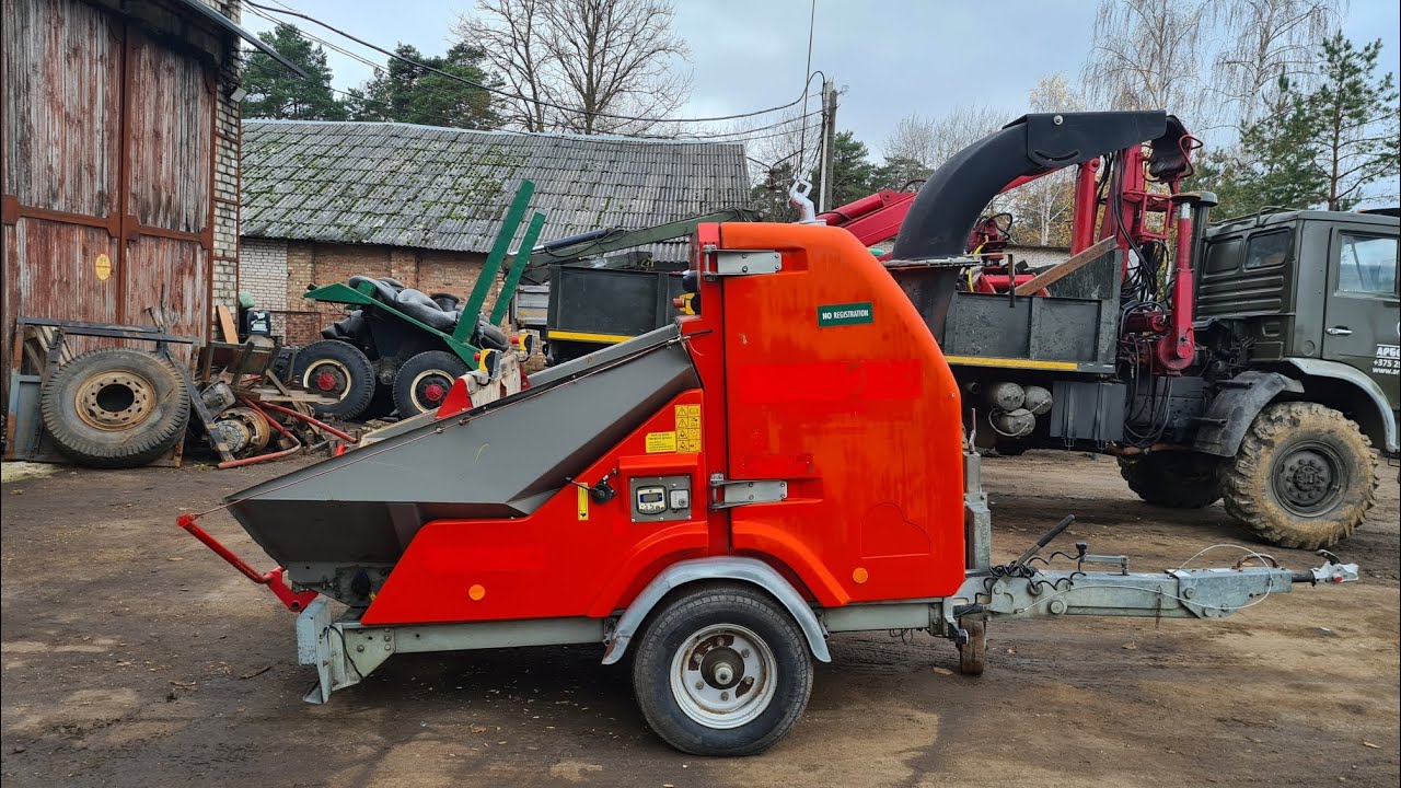 Wood chipper SAELEN Cobra 65DRI | Измельчитель веток | Дробилка веток Арбомастер