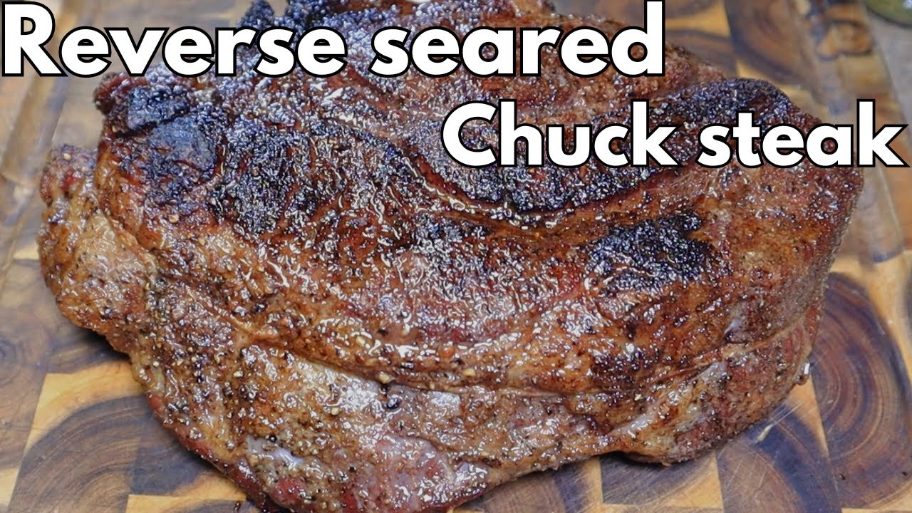Master the art of reverse seared Chuck steak in the oven with these simple steps