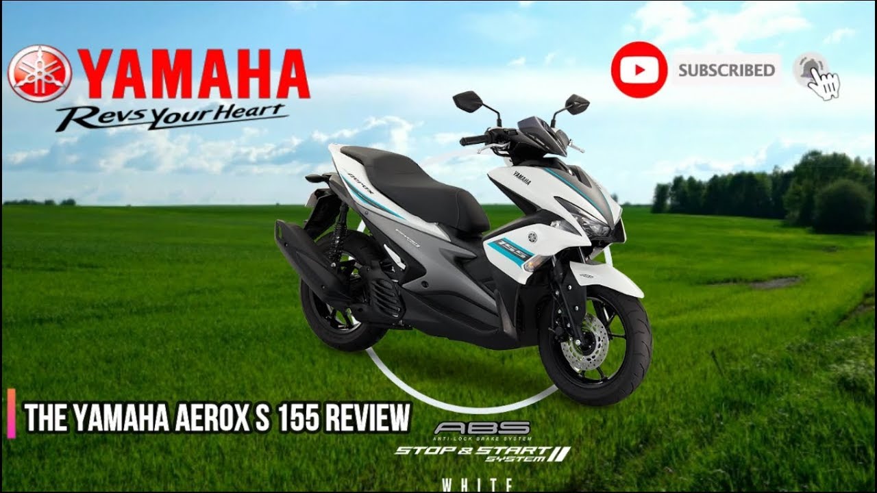 REVIEW OF YAMAHA AEROX S 155 THIS 2019 (QUICK SPECIFICATIONS,PARTS AND COLORS)