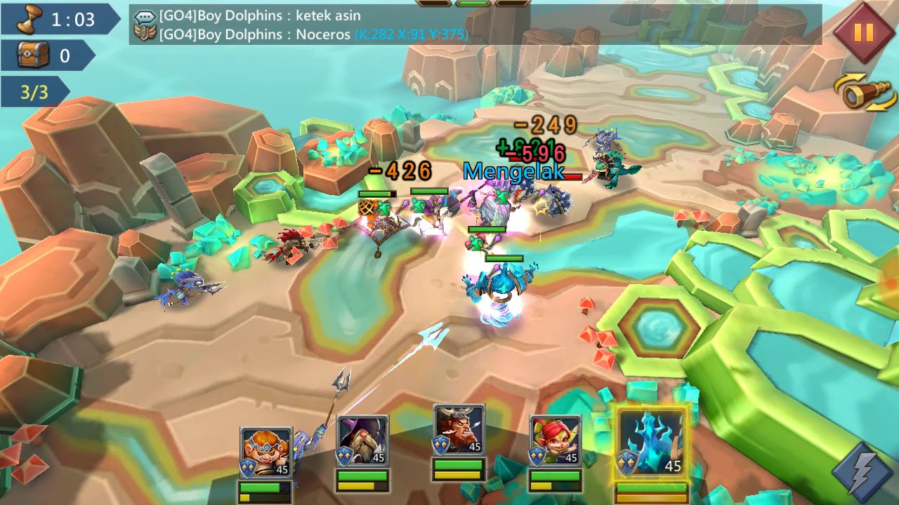 Tantangan Terbatas : Petualangan Barbar Stage 4 LORDS MOBILE