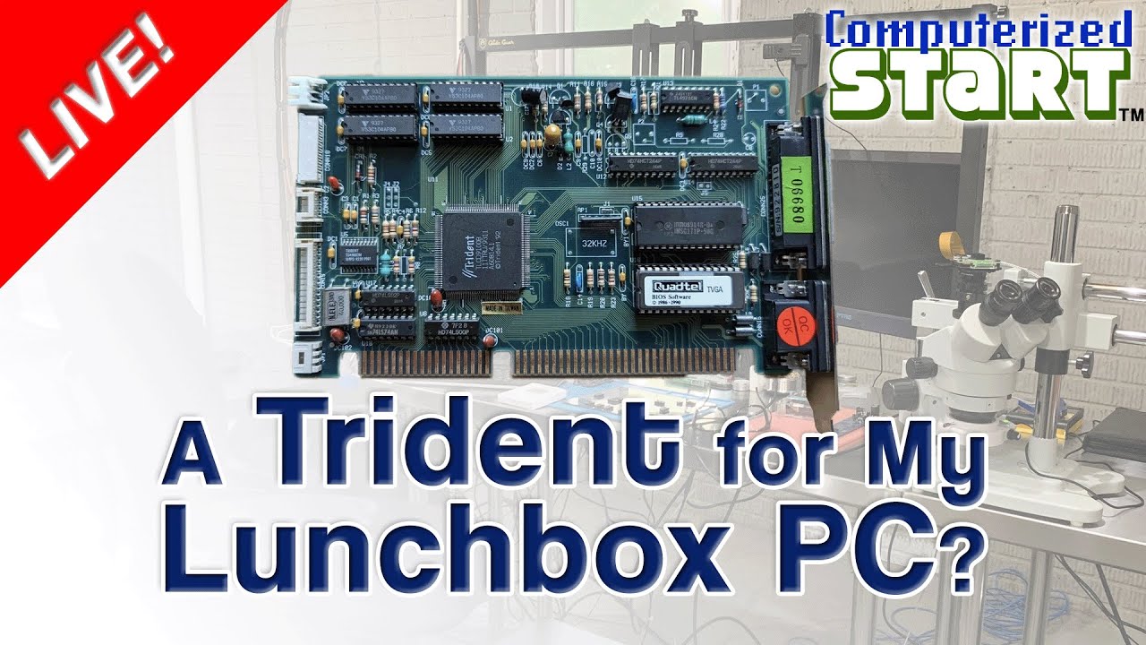 Is This Trident TLCD9100B Video Card Compatible With My Lunchbox PC LCD? (Computerized Start™ Live)