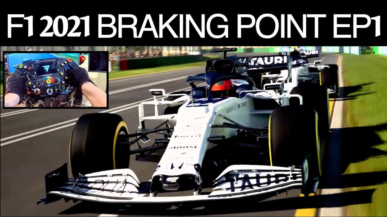 F1 2021 Braking Point Story Mode Ep1 w/Thrustmaster SF1000