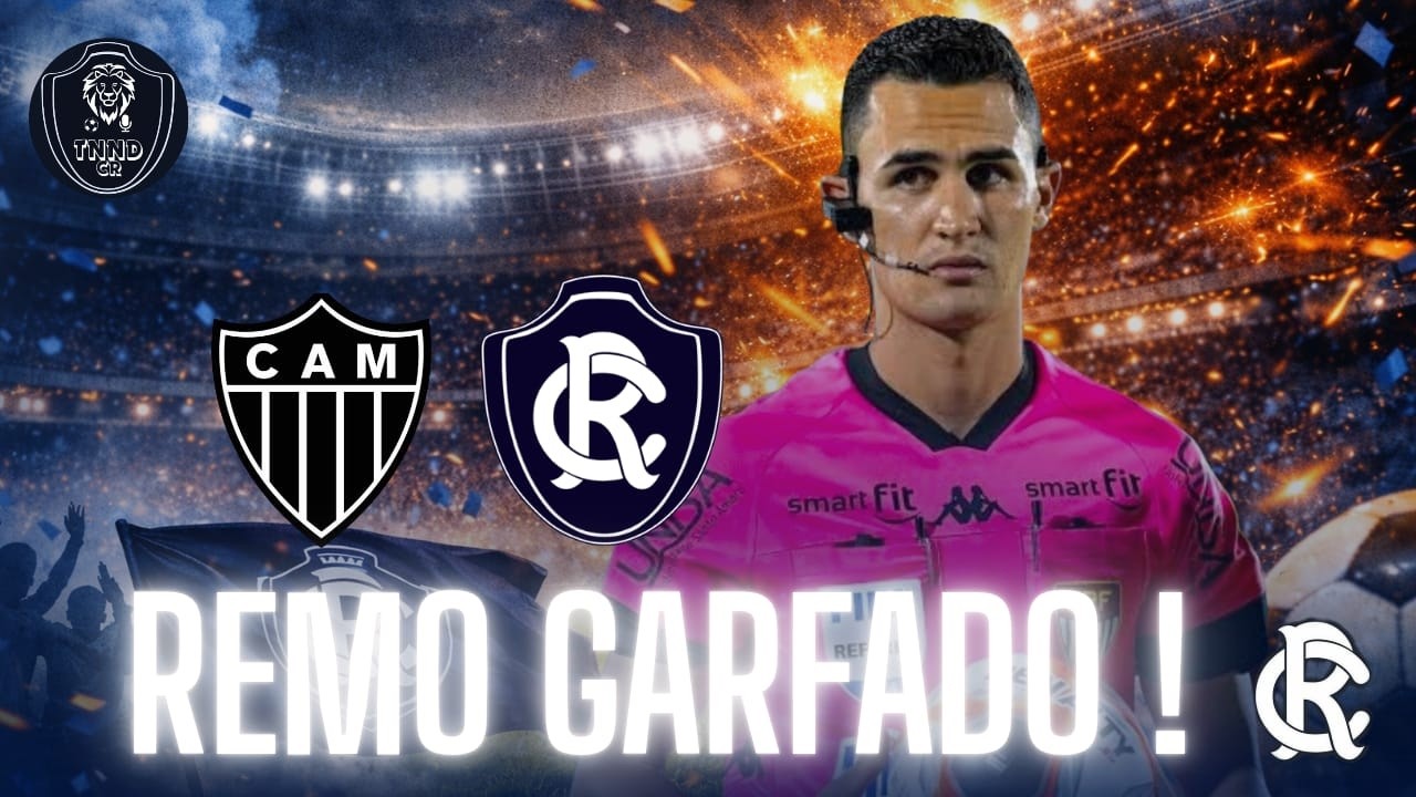 REMO ROUBAD# NA CARA DE PAU / REMO DEIXA ATLÉTICO MG NA RODA MESMO FORA DE CASA .