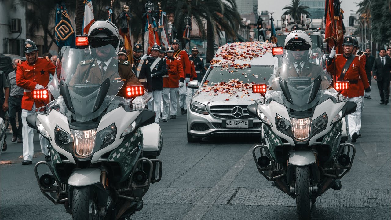 Funerales Bombero Paul Valenzuela Muñoz