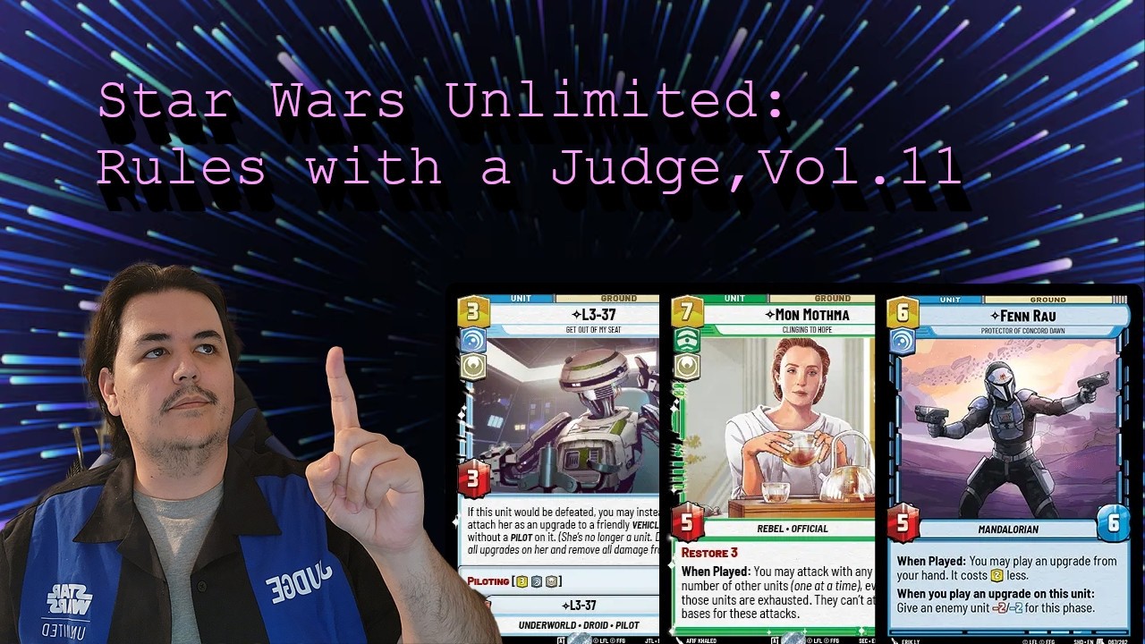 star wars unlimited : Rules with a judge, vol.11
