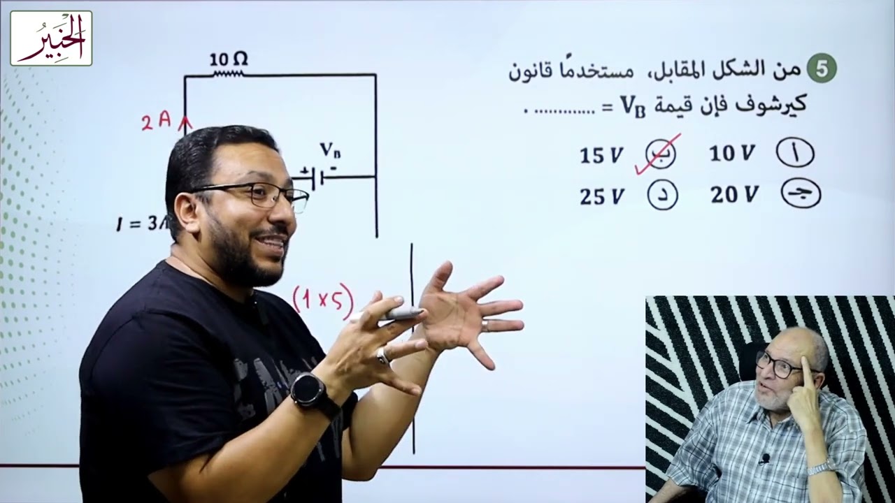 الحل النموذجى لامتحان الازهر الشريف للصف الثالث الثانوي فى الفيزياء  2025