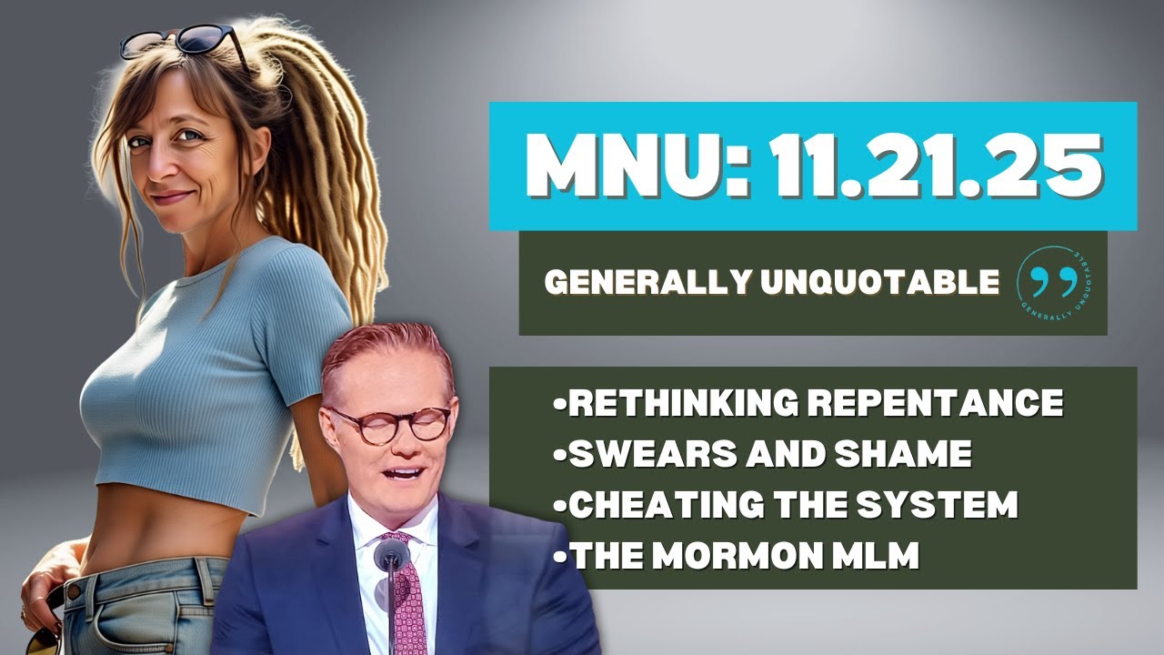 Mormon News Update | November 21, 2025 🧴