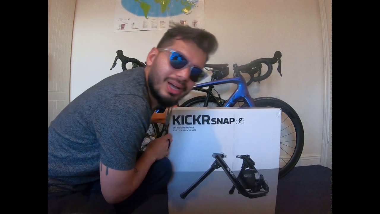 Unboxing, Wahoo kicker snap  Smart trainer/Turbo trainer