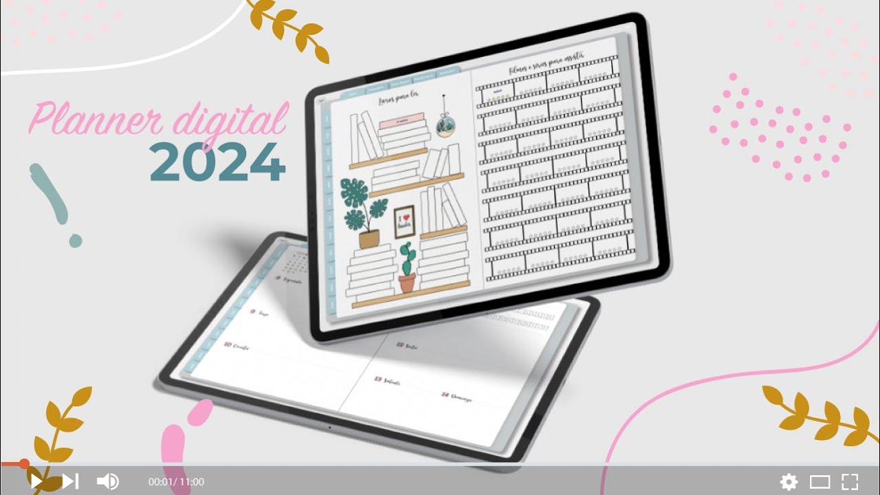 Planner Digital 2024 vertical (retrato)