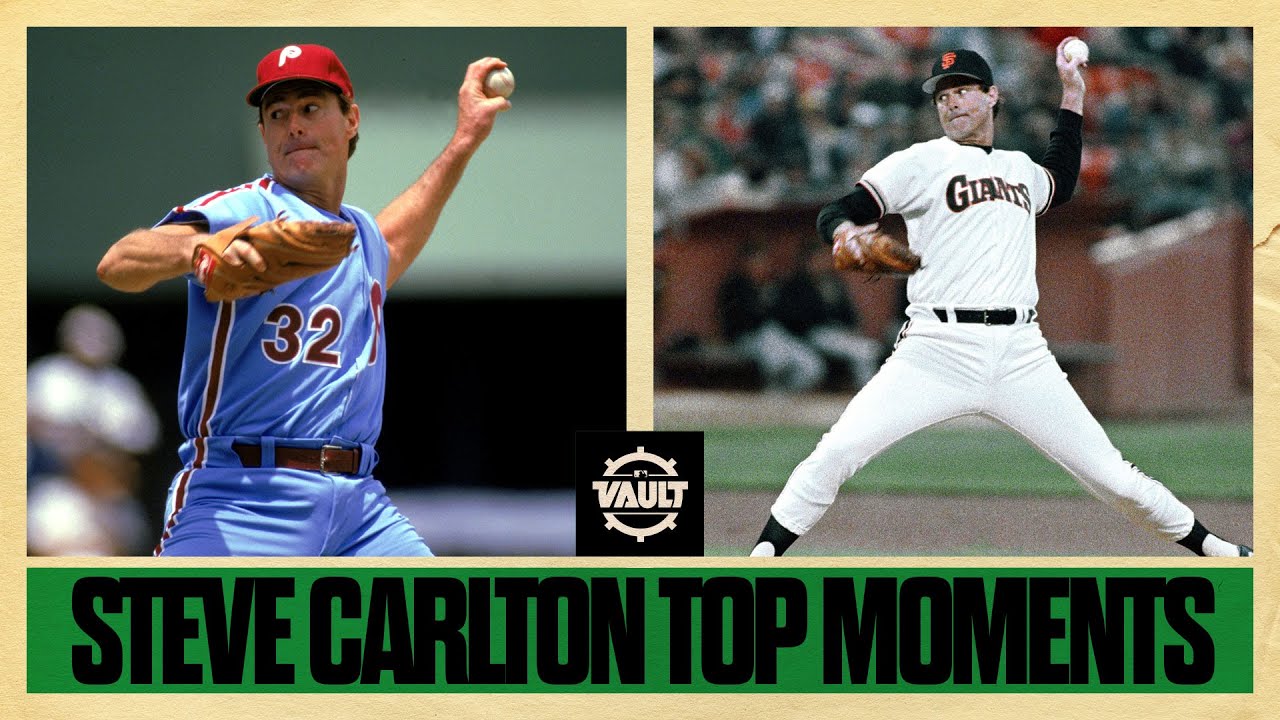 Steve Carlton's Hall of Fame career! Some of his top moments from his storied career