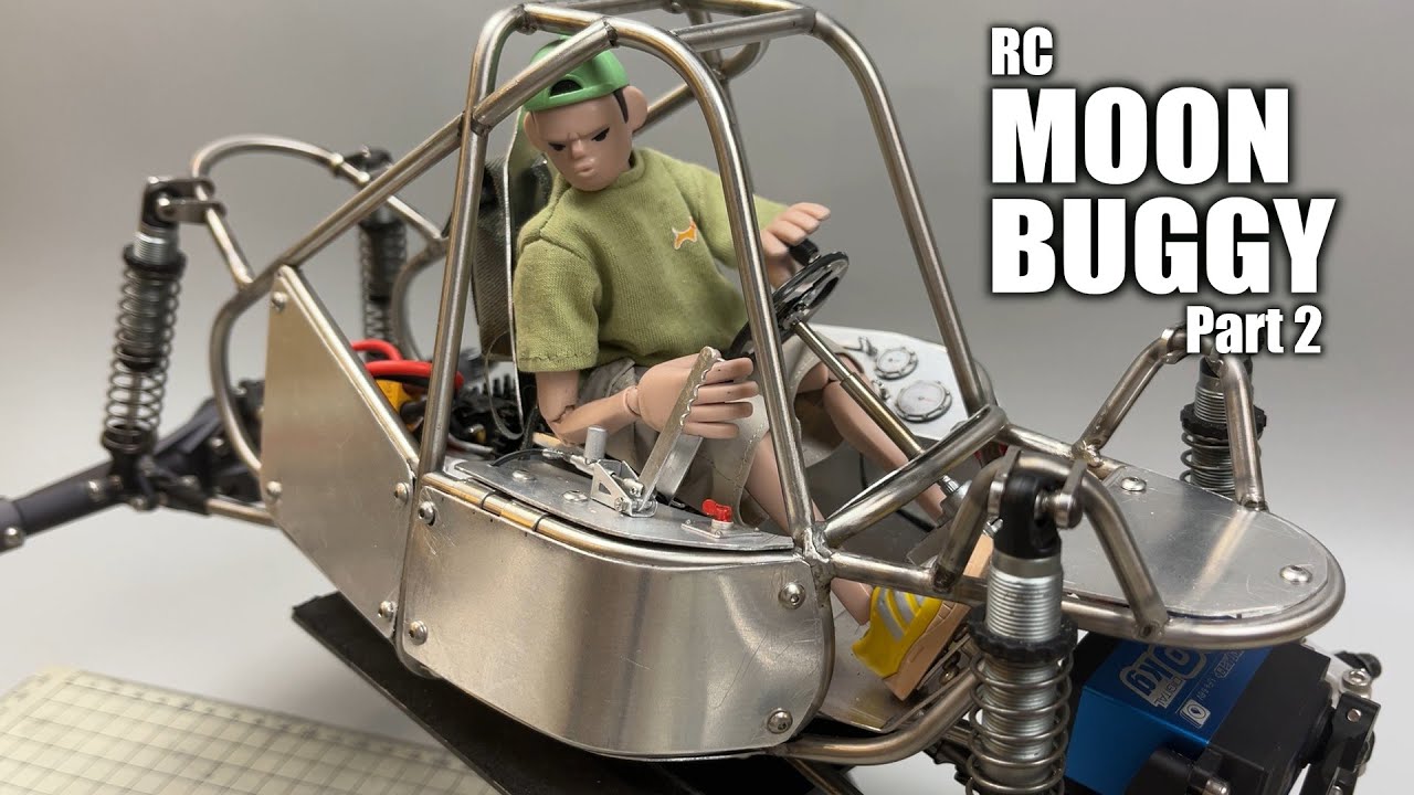 【RC Moon Buggy #02】Part2 Interior and Driver