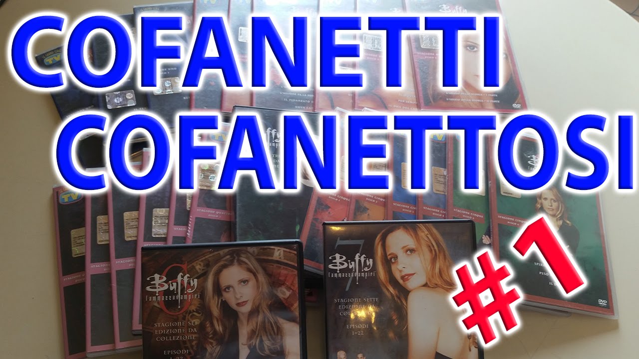 Cofanetti Cofanettosi #1 - Vi mostro la mia collezione di SerieTv (Buffy TVS) | ARTCLAUDE