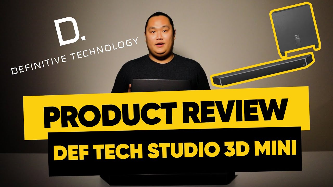 Definitive Technology Studio 3D Mini Soundbar Review and Unboxing | Gibbys Electronic Supermarket