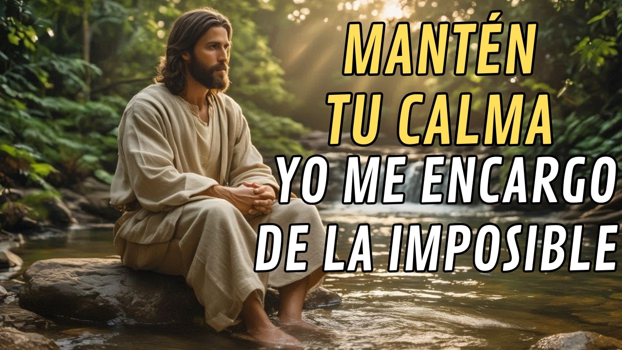 Dios te dice hoy, Mantén tu calma, yo me encargo de las cosas imposibles | Dios Es Bueno