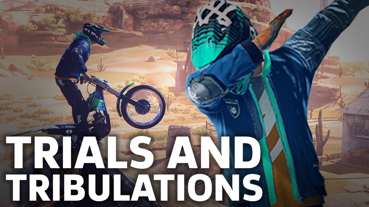 Trials Rising Stunt Gameplay - E3 2018