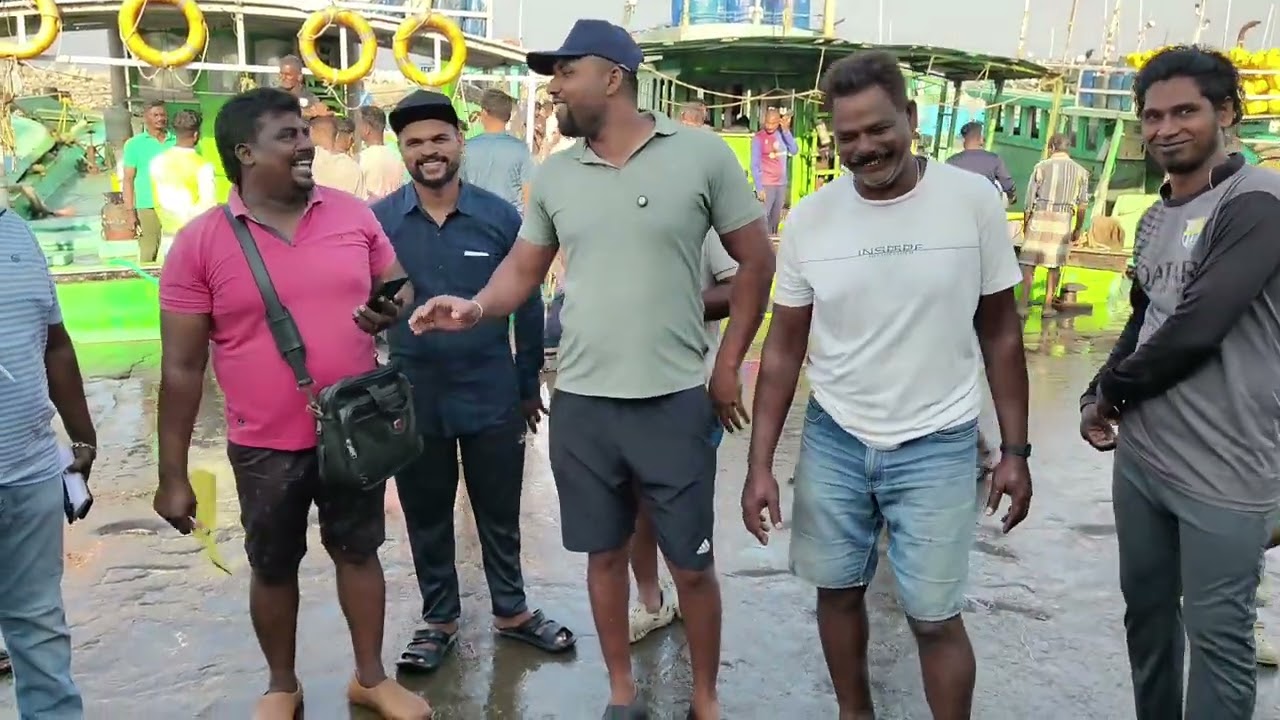 தேங்காபட்டணம் துறைமுகம் மீன் விற்பனை நேரடி காட்சி 12 February 2026 #fish #fishing #fun