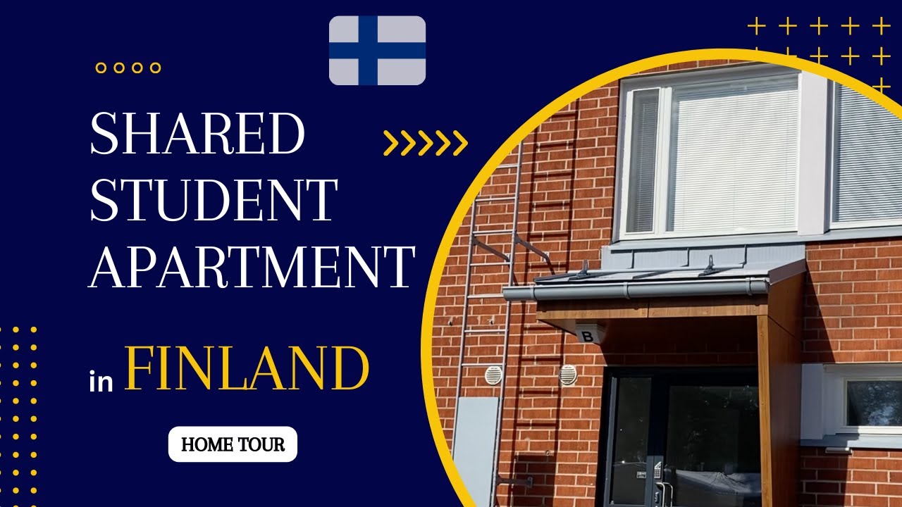Student shared apartment in Finland - Home tour