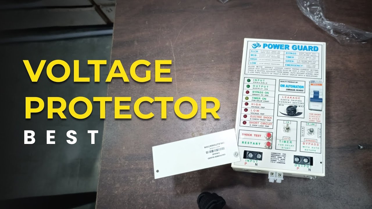 The Ultimate Voltage Protector for Every Home 🏠 | Om Power Guard 1-Phase Explained