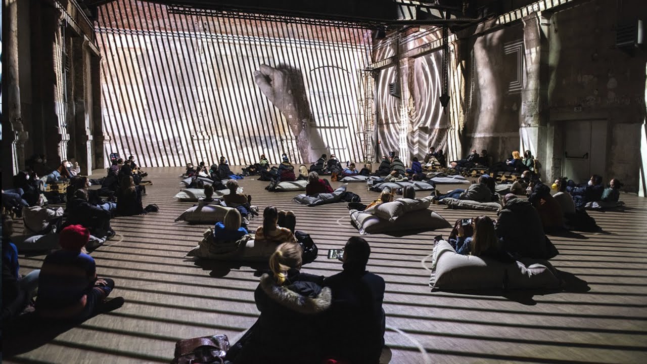 beatbox – Immersive Projection Mapping, Kunstkraftwerk Leipzig 2021, 4K