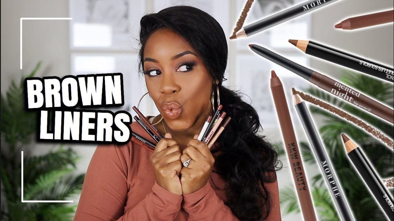 BEST BROWN LIP LINERS FOR ALL NUDE LIP COLORS ON DARK SKIN | Andrea Renee