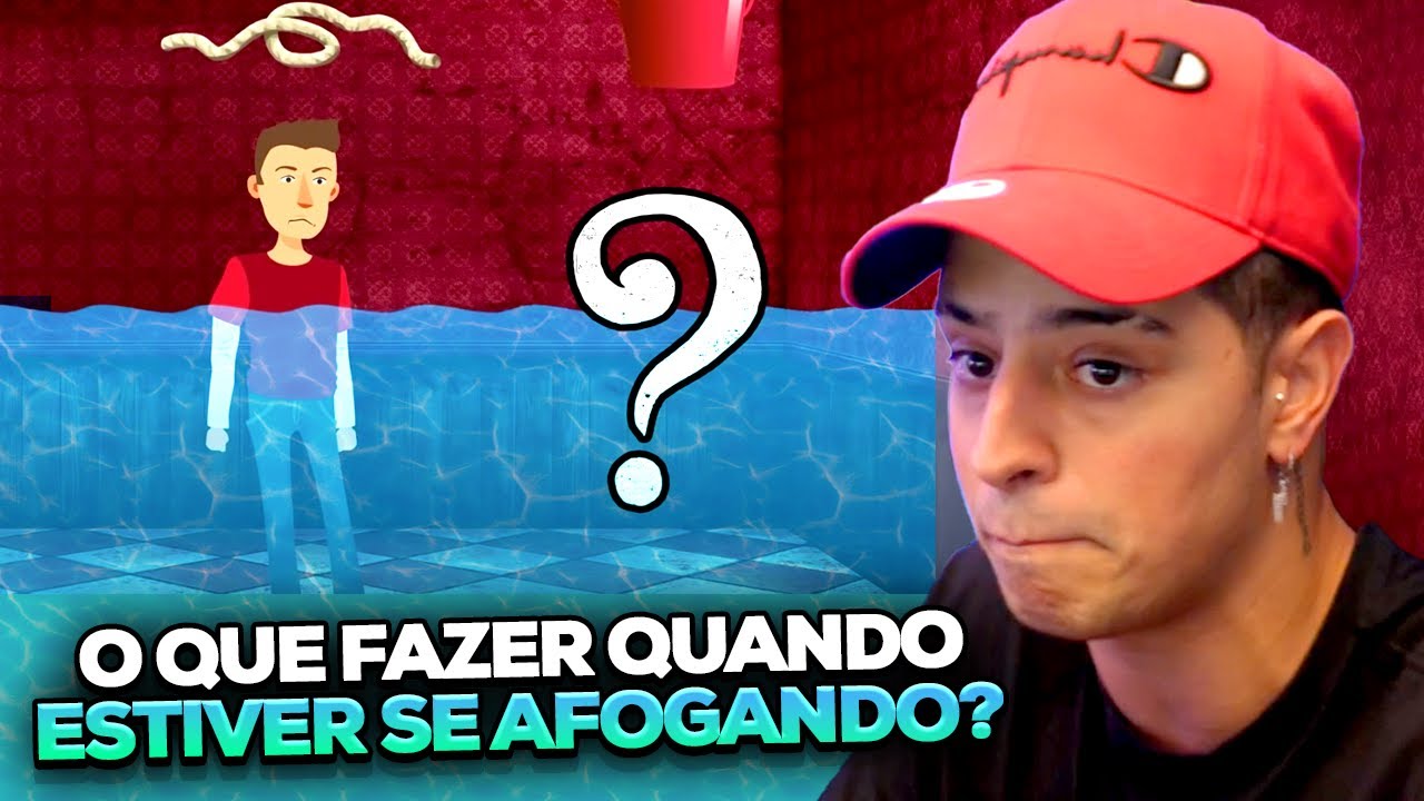 LOUD CORINGA REAGINDO A ENIGMAS QUE VOCÊ DEVE RESOLVER PARA SOBREVIVER!