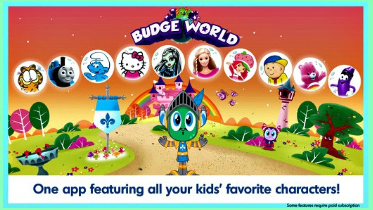 Kids Games, Creativity, and Learning - Budge World - Most Popular Kids Characters!