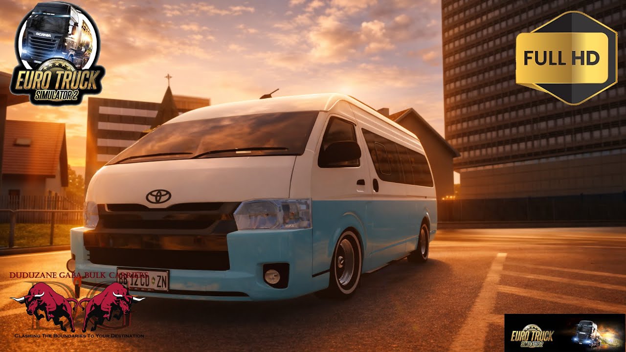 Euro truck simulator 2 | Toyota Hiace Commuter | Mapa EAA | 1.57